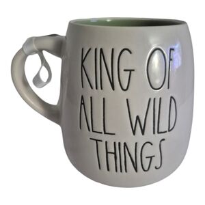 NWT Rae Dunn Where The Wild Things Are King Of All Wild Things Large Mug